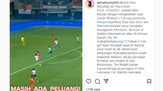 Timnas Indonesia Masih Ada Peluang Lolos Meski Kalah dari Yordania, Berikut Catatan Pengamat