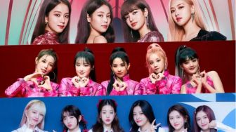 BLACKPINK, (G)I-DLE, IVE Puncaki Reputasi Brand Girl Grup K-pop Bulan Juni!