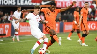 Sempat Tertinggal Dua Gol, Belanda Vs Polandia Berakhir Imbang 2-2