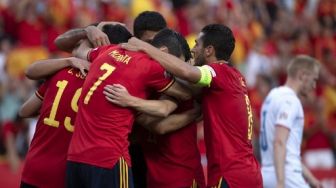 Hasil UEFA Nations League: Taklukkan Ceko 2-0, Spanyol ke Puncak Klasemen