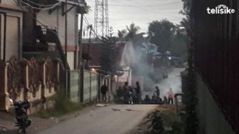 Bentrok Depan Kampus Universitas Halu Oleo Kendari, Polisi Tangkap 5 Orang