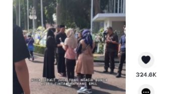 Tertangkap Kamera Sambut Pelayat yang Datang ke Gedung Pakuan, Sikap Atalia dan Ridwan Kamil Bikin Salut