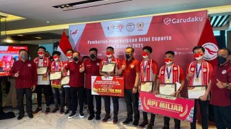 Terima Bonus, Timnas Esports Berterima Kasih pada Presiden Jokowi