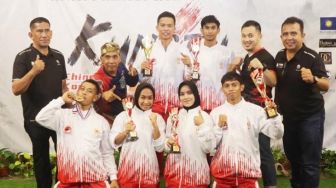 Atlet Wushu Aceh Raih Enam Medali di Kejuaraan Kungfu Heroes Sanda Championship