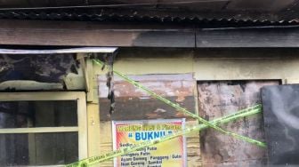 Gas LPG 3 Kg Meledak di Kios Pasar Padang Palembang, 2 Orang Jadi Korban, Tangan dan Wajah Terbakar