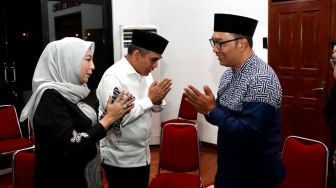 Sekjen Gerindra Takziah ke Ridwan Kamil, Sampaikan Pesan Prabowo