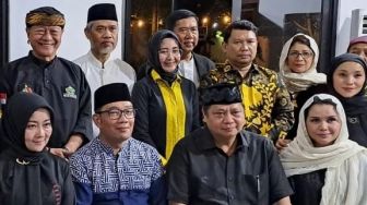 Reaksi Ridwan Kamil Saat Bertemu Nurul Arifin Bikin Hati Terenyuh