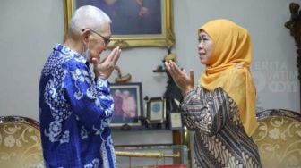 Unggah Pertemuan dengan Try Sutrisno, Sinyal Kuat Khofifah Maju Cawapres Pemilu 2024