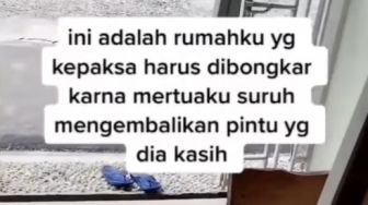 Viral Menantu Curhat Mertua Minta Kembalikan Pintu yang Dikasih, Picu Perdebatan Warganet