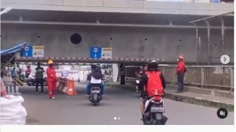 Ini Penjelasan Polda Metro Jaya Terkait Video Viral Tol Becakayu Ambruk