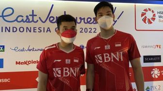 Leo / Daniel Tak Puas meski Menang di Babak Pertama Indonesia Open 2022