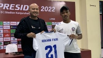 Arema FC Boyong Pemain Timnas Indonesia U-19 Arkhan Fikri