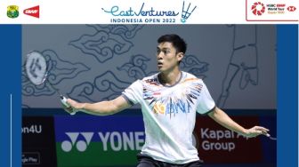 Indonesia Open 2022: Langkah Shesar Hiren Rhustavito Terhenti di Babak Awal
