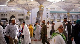 Info Haji 2022: Awas Badai Pasir dan Cuaca Ekstrem di Arab Saudi, Jamaah Diimbau Pakai Masker