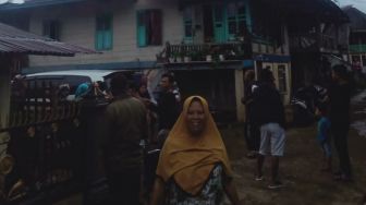 Desa Banjar Aji Lahat Diterjang Angin Puting Beliung Jelang Magrib, 81 Rumah Warga Rusak