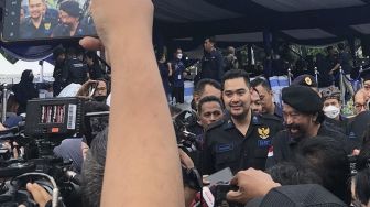 Obrolan Jokowi dengan Ketum Parpol di Istana, Surya Paloh: Bahas Prediksi IMF Soal 60 Negara Gagal