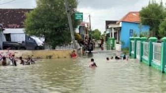 Sebanyak 4 Desa di Gresik Terendam Banjir Rob