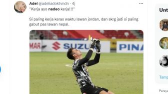 Nadeo Trending Topic Usai Indonesia Bungkam Nepal di Piala Asia, Netizen: Kemarin Kerja Keras, Sekarang Paling Gabut