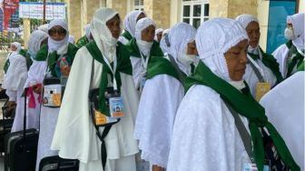Jamaah Calon Haji Indonesia Diminta Kenakan Masker Antisipasi Datangnya Badai Pasir