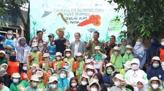 Kunjungi Sekolah Alam, PBB Ajak Anak Mengenali Keanekaragaman Hayati Indonesia yang Melimpah