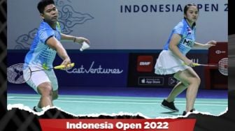 Indonesia Open 2022: Cedera Pinggang, Praveen/Melati Putuskan Mundur