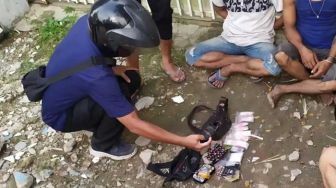 Polisi Obok-obok Kampung Narkoba di Deli Serdang, Bandar Narkoba Ditangkap Saat Sembunyi di Rumah