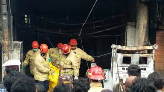 Kebakaran Kios di Waru Sidoarjo Menewaskan Wanita Hamil dan Balita