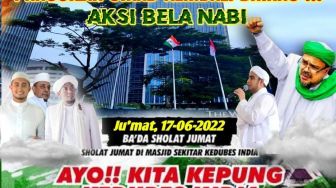 Massa FPI, GNPF Ulama dan PA 212 Bakal Geruduk Kedubes India Siang Ini, Polisi Siagakan Barracuda