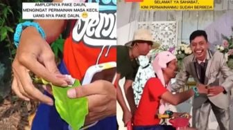 Viral Diundang Nikahan Teman Masa Kecil, Kostum Para Pria Ini Jadi Sorotan