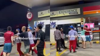 Heboh Video Perkelahian Petugas SPBU dengan Pelanggan, Diduga karena Salah Pengisian BBM