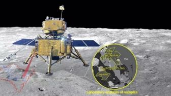 China Temukan Bukti Air di Bulan 2 Kali Lipat Dalam Misi Pengembalian Sampel