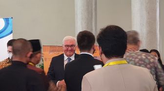 Kunjungi Pameran Teknologi di Balairung UGM, Presiden Jerman Pertanyakan Soal Peran Para Profesor dari Negaranya