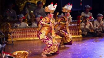 Komunitas Jala Kinnara Klungkung Hadirkan Tabuh Sekar Emas Dan Tari Ciptaan Guruh Soekarno Putra