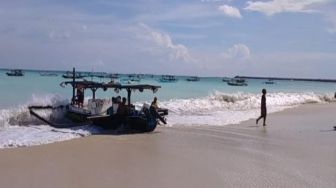 Cuaca Tidak Menentu, Nelayan di Pantai Kelan Tidak Melaut