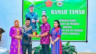 Wakil Bupati Morowali Utara Hadiri Ramah Tamah Pangdam XIII/Merdeka 