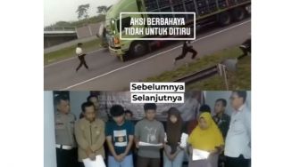 Buntut Aksi Viral BM Truk, Remaja Klarifikasi Minta Maaf di Kantor Polisi, Ngaku Sengaja Nekat Demi Konten