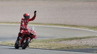 Hasil MotoGP Belanda: Bagnaia Menang, Quartararo DNF Setelah Terjatuh Dua Kali