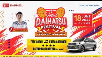 Virtual Daihatsu Festival Hadir Hari Ini, Tersedia Promo Menarik dan Acara Talkshow Bersama Bintang Bulu Tangkis