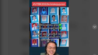 Viral di TikTok, Kecurangan UTBK 2022 Diungkap, Bukti dan Foto Pelaku Jelas