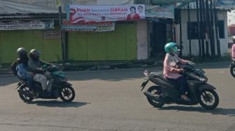 Muncul Spanduk Capres dan Cawapres Puan-Gibran dari Soloraya untuk Indonesia, Ini Komentar Wali Kota Solo