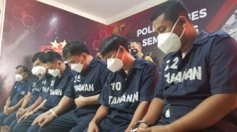 Polrestabes Semarang Ringkus Sindikat Pencuri Ratusan Gulung Kain Impor, Begini Modusnya