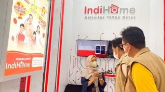 Ramaikan Jakarta Fair Kemayoran (JFK) 2022,  IndiHome Hadir Berikan Edukasi Digital