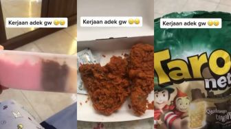 Gara-gara Ulah Adiknya, Kakak Satu Ini Syok Tiap Kali Buka Kotak Makanan Selalu Begini