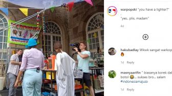 Warung Makan dari Indonesia Buka Tenda di Jerman, Netizen Soroti Korek Gantung dan Tisu Toilet di Meja