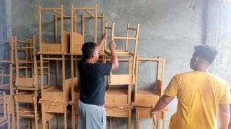 Duh, Meja-Kursi SLB di Pekanbaru Ditarik Vendor Buntut Tak Dilunasi Dinas Pendidikan