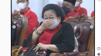 Dipuji Presiden Jokowi Cantik saat Rakernas PDIP, Megawati malah Salting
