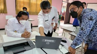 Dinas Pendidikan Makassar Himbau Orang Tua Siswa Tidak Gunakan Calo Agar Anaknya Bisa Masuk Sekolah Negeri