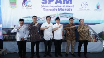 Pembangunan SPAM Tanah Merah Bekasi Masuk Tahap Konstruksi Instalasi Pengolahan Air Minum