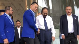 Surya Paloh Akui Kunjungan Tiga Kali dari AHY Bikin NasDem dan Demokrat Makin Erat