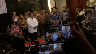 Bertemu Prabowo, AHY Bilang Hanya Silaturahmi, Belum Bahas Koalisi